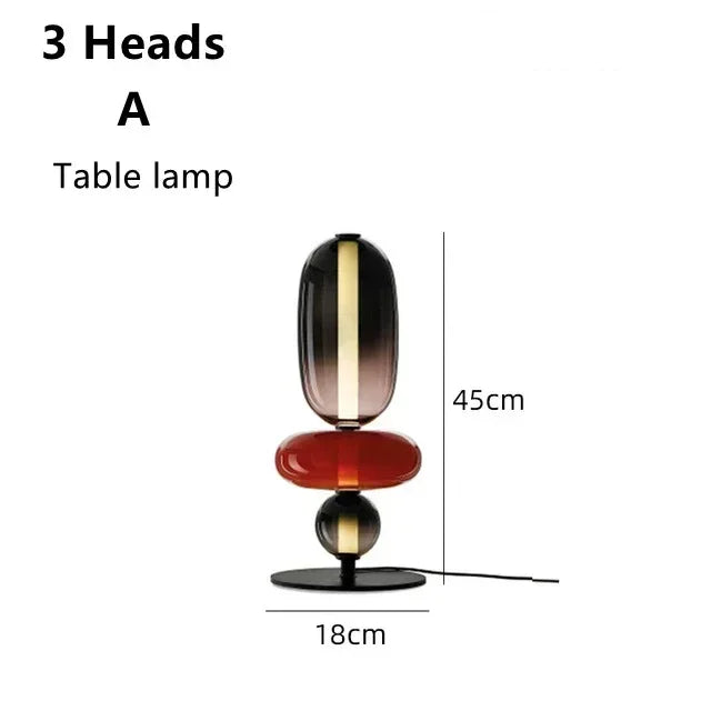 Colored Glass Lamp – Table & Floor Designs