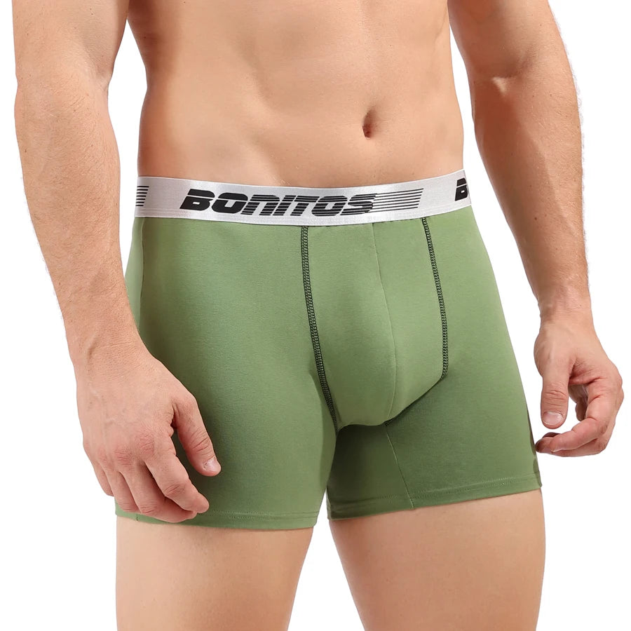 Men's Cotton Stretch Boxer Shorts