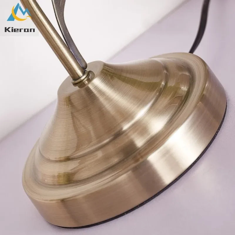 Flower Lamp – Frosted Glass & Metal Design
