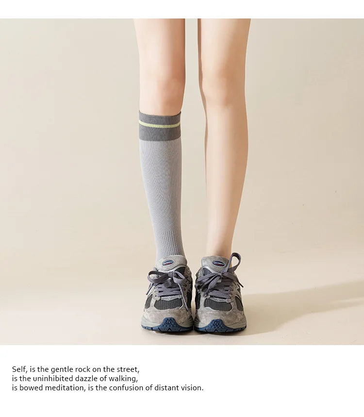 Women's Compression Sports Socks – Knee-High Fit