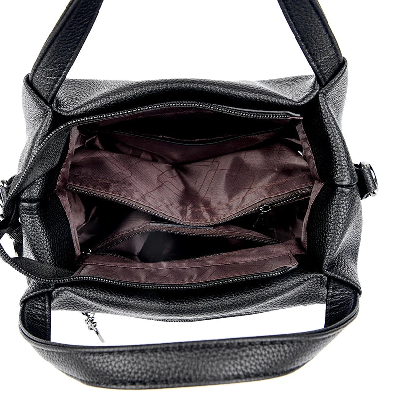 LUYIAIXI Luxury Letter Accent Crossbody Shoulder Tote – High Quality Designer Handbag for Women