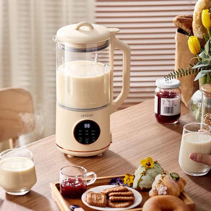 800ml Soy Milk Maker & Electric Blender – Wall-Breaking Machine for Soy Milk, Rice Paste & Breakfast Drinks