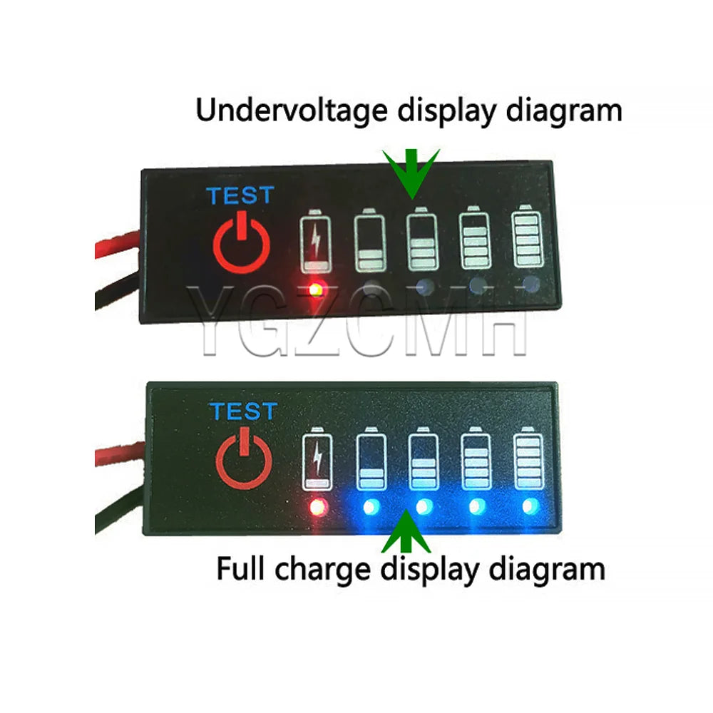 Lithium Battery Capacity Indicator – 1S–7S 18650 LiPo Li-ion Capacity Board & Charging Tester (3.7V–29.4V)