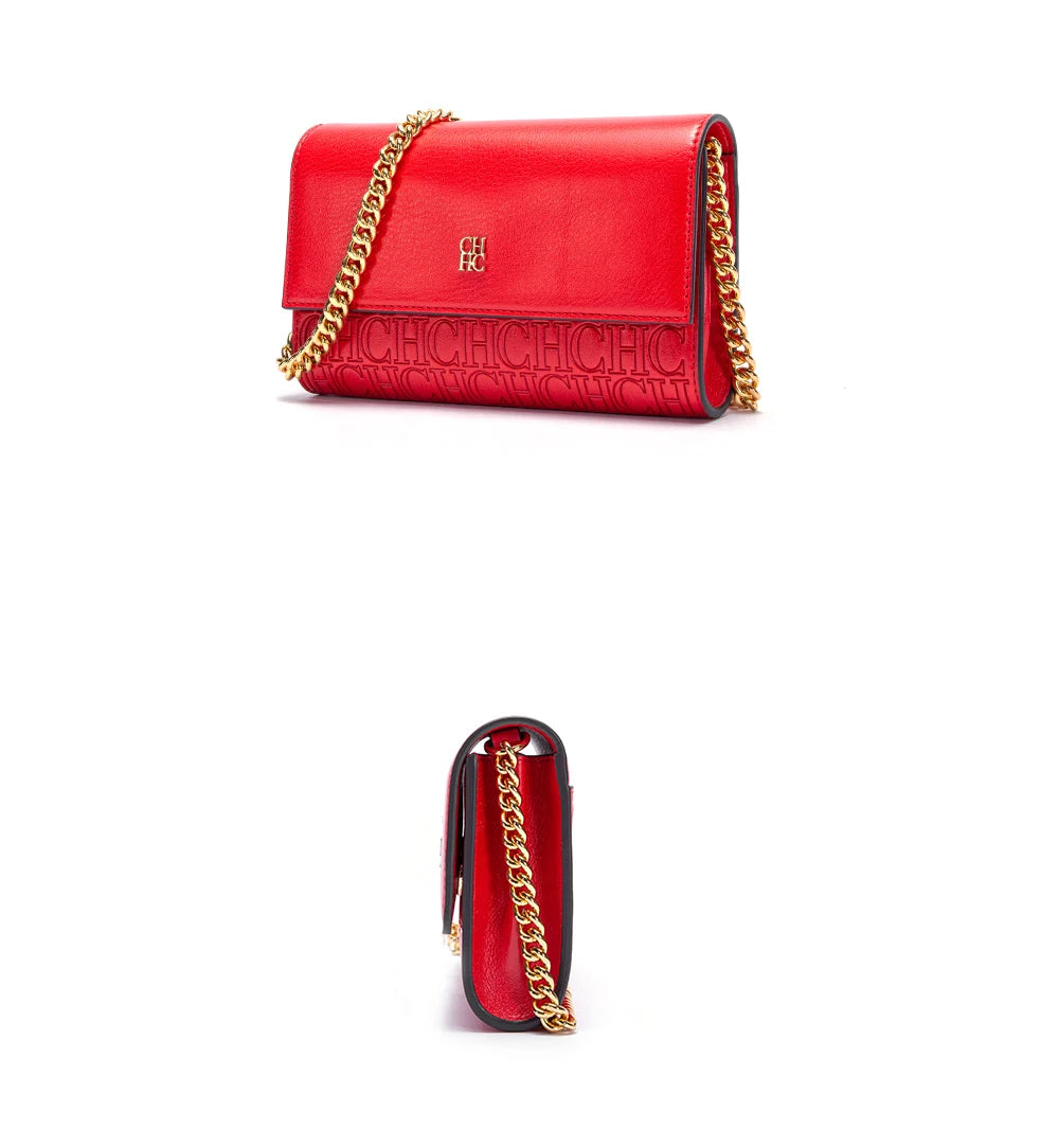 Women's Magnetic Flip Chain Shoulder Bag – Small Square Crossbody Wallet Bag