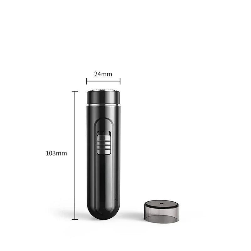 USB Rechargeable Electric Razor for Men — Wet & Dry One-Button Shaver for Home, Car & Travel