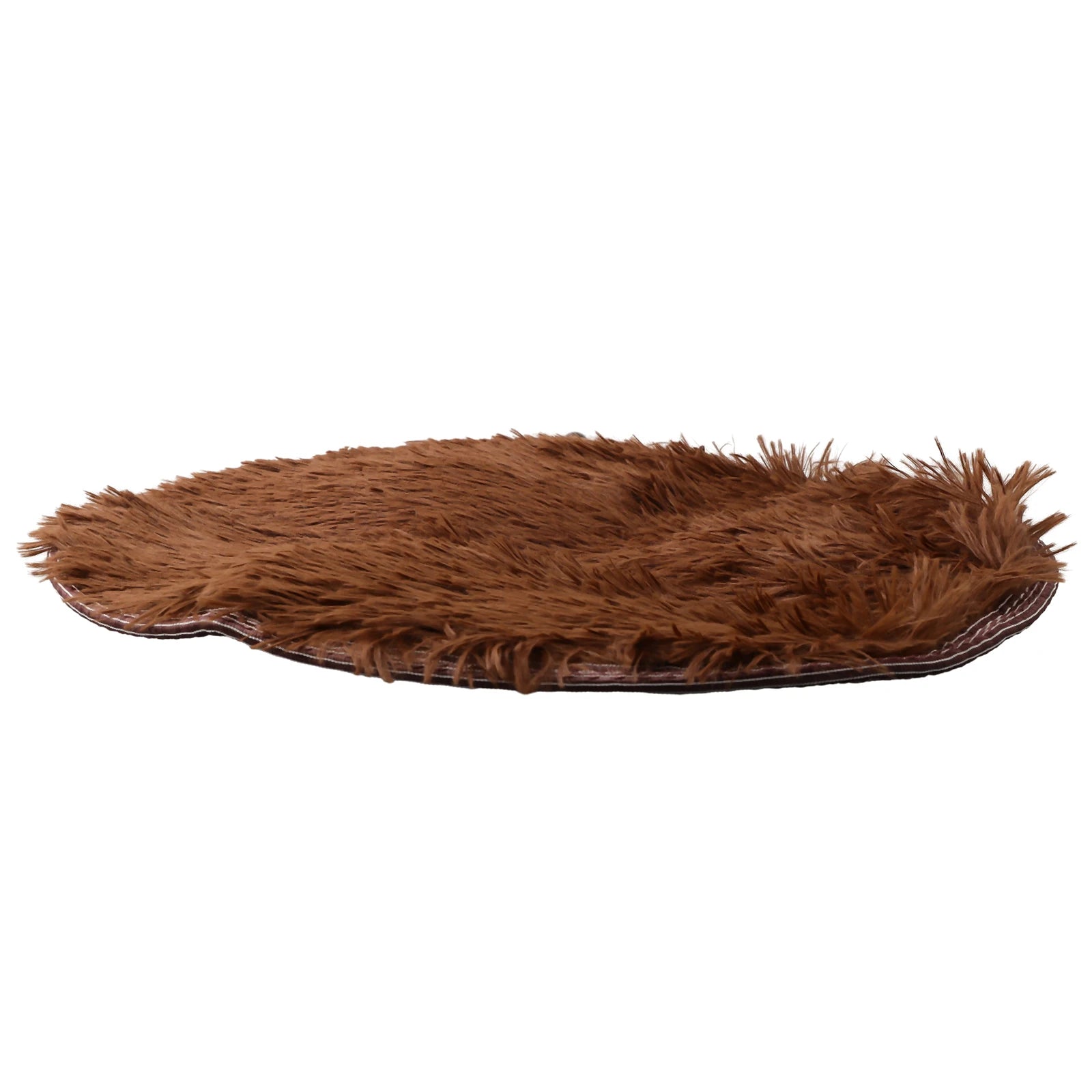 Super Soft Shaggy Area Rug – Anti-Slip 4cm Pile Round Rug for Living Room & Bedroom, 12 Colors & 3 Sizes