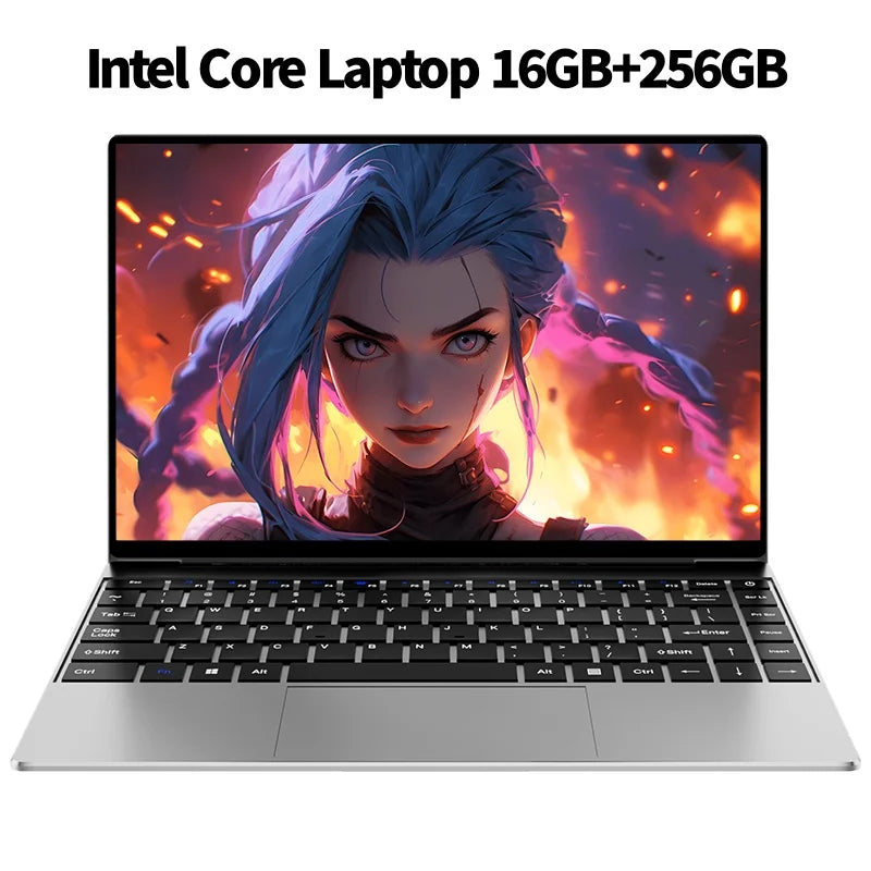 14.1" Intel Core i3-6100U Ultra Slim Laptop – Up to 32GB DDR3, 2TB SSD, Windows 11 Pro