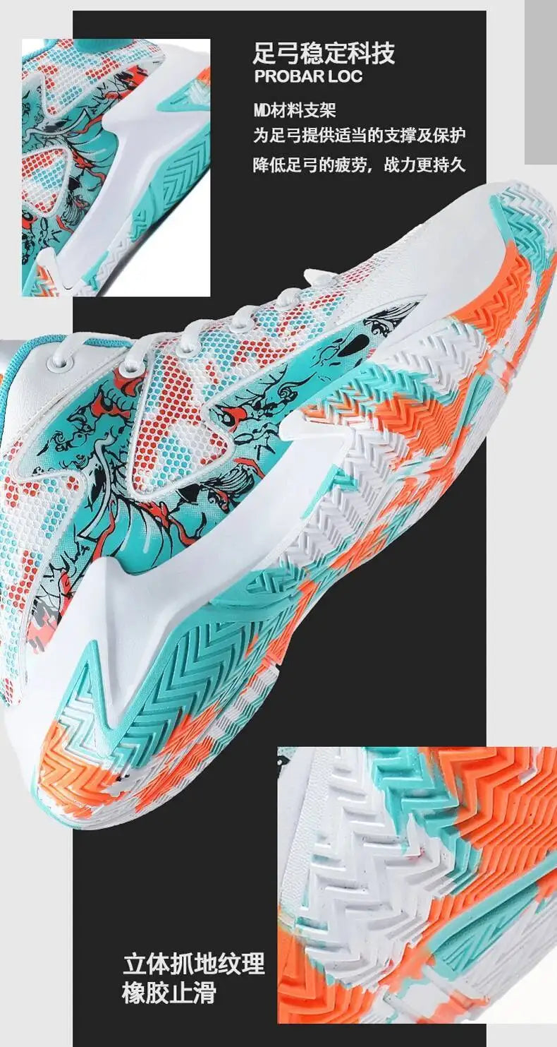 Women's Non-Slip Basketball Sneakers – Lightweight Casual Tennis Shoes