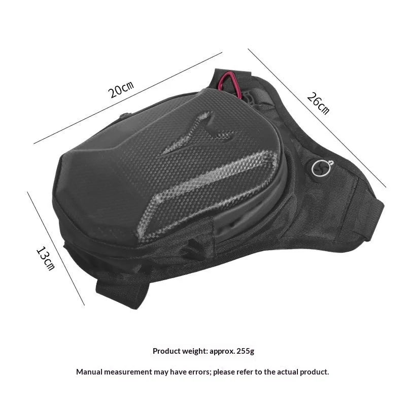 Motorcycle Leg Side Bag – EVA Hard Shell Outdoor Waist Bag & Mobile Phone Hip Bum Pack