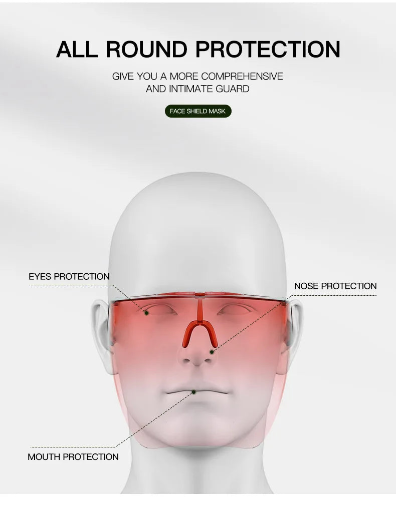Full Coverage. Full Protection. — Full Face Sunglasses Mask & Goggles | Anti-Fog, UV400, Anti-Spray, Cycling & Outdoor, 11 Colors