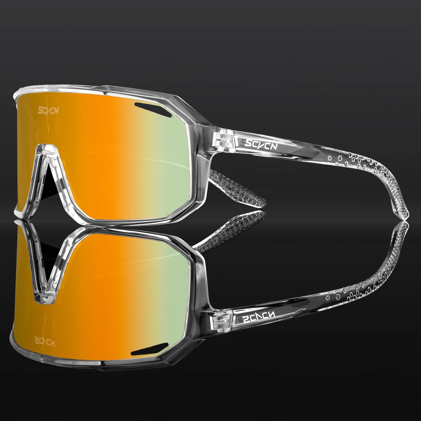SCVCN Cycling Sunglasses — UV400 Polarized Sports Eyewear for Men & Women