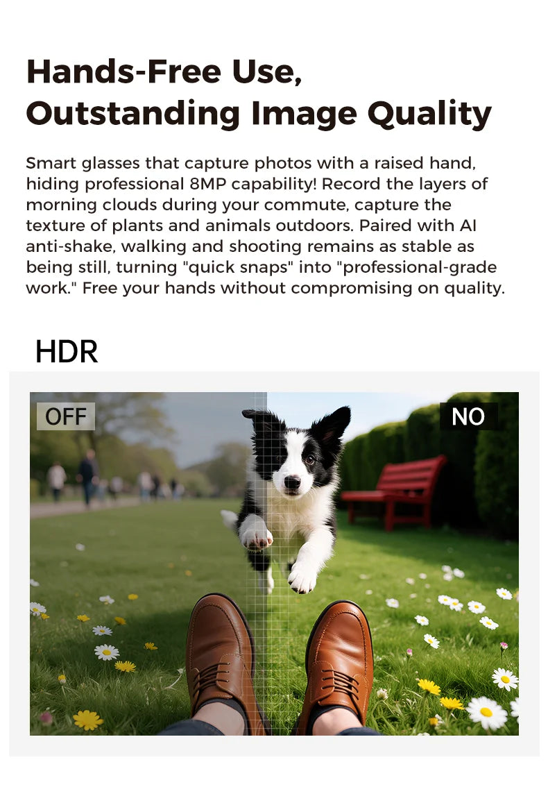 2026 AI Smart Glasses – 4K Camera, 120+ Language Translation, 3600mAh Power Bank, Bluetooth 5.3