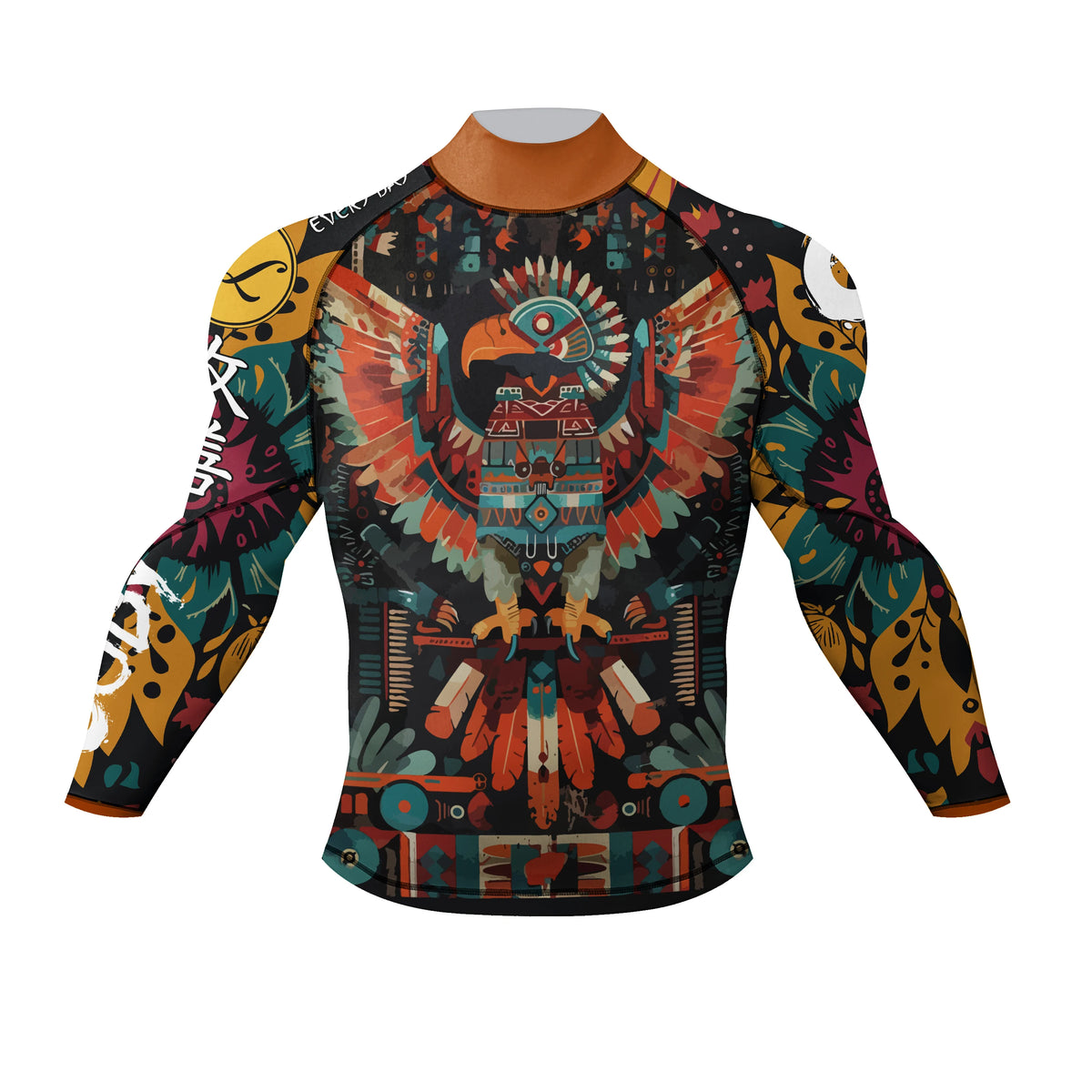 Men's MMA Rash Guard 4-Piece Fight Set – Sublimation Print Grappling Suit