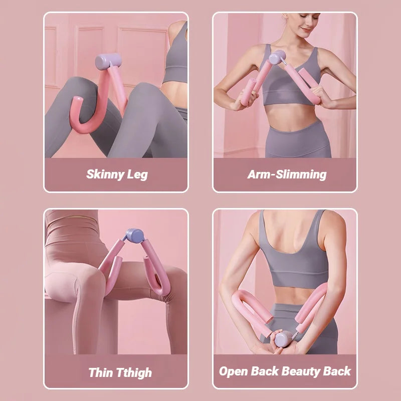 Inner Thigh & Pelvic Floor Trainer – Leg Clamp Fitness Equipment for Women, Slim Thighs & Tightening at Home