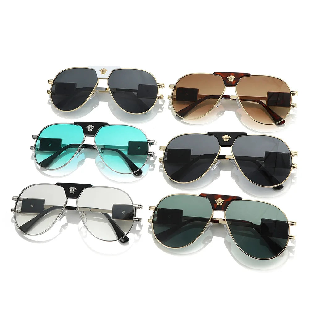 Women's Classic Aviation Pilot Sunglasses | Designer UV400 Sun Glasses