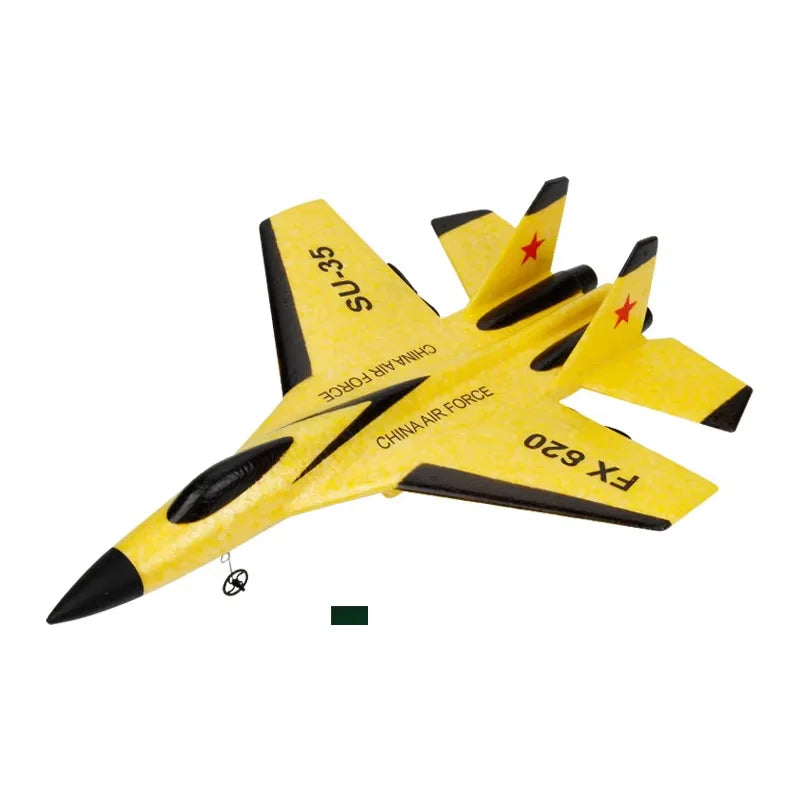 SU35 Scale 2.4G RC Fighter Glider Airplane – EPP Foam Hobby Plane for Kids & Beginners