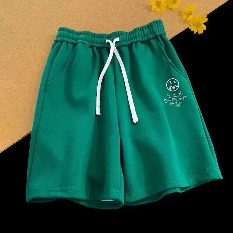 Men's Oversized Wide Leg Sport Shorts — Relaxed Fit Athletic Shorts