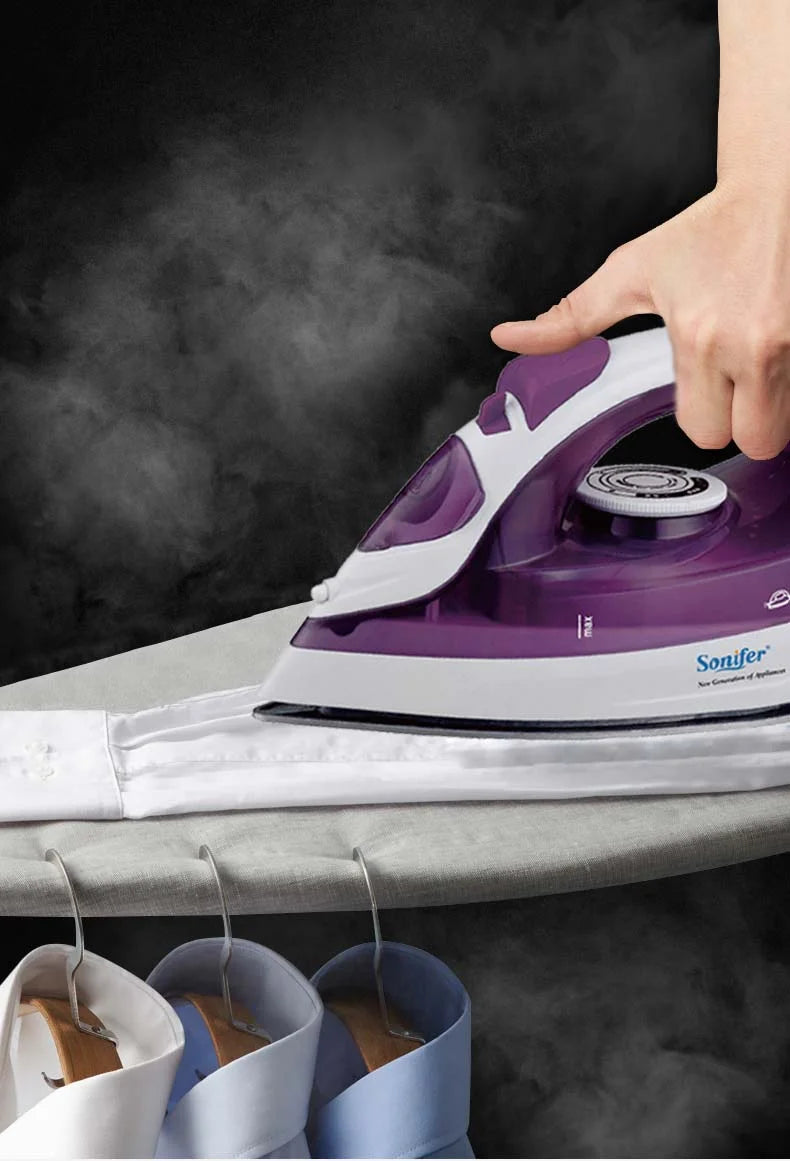 Portable Mini Steam Iron & Garment Steamer — Adjustable Ceramic Soleplate (v2)