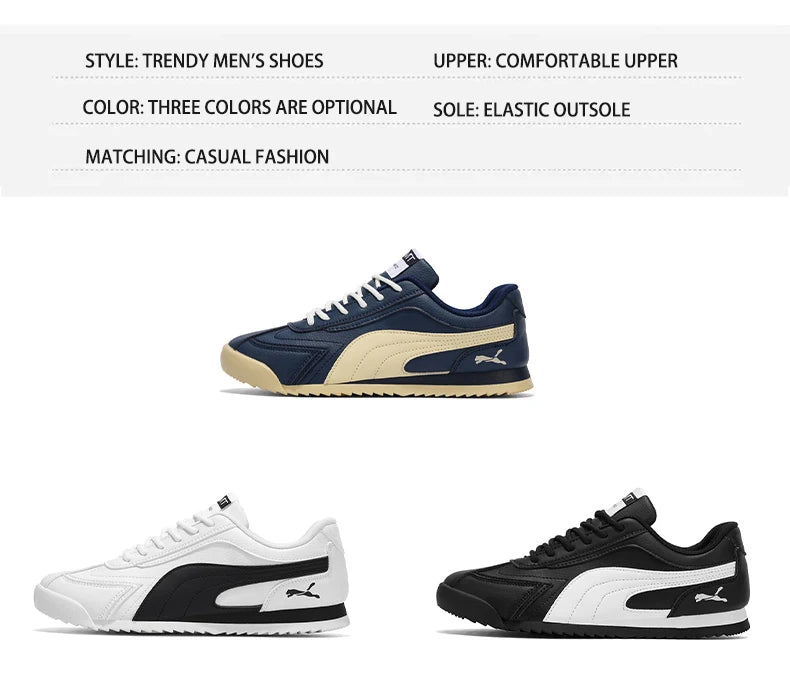 Men's Anti-Slip Casual Sneakers 2025 – Soft Sole Running & Walking Shoes