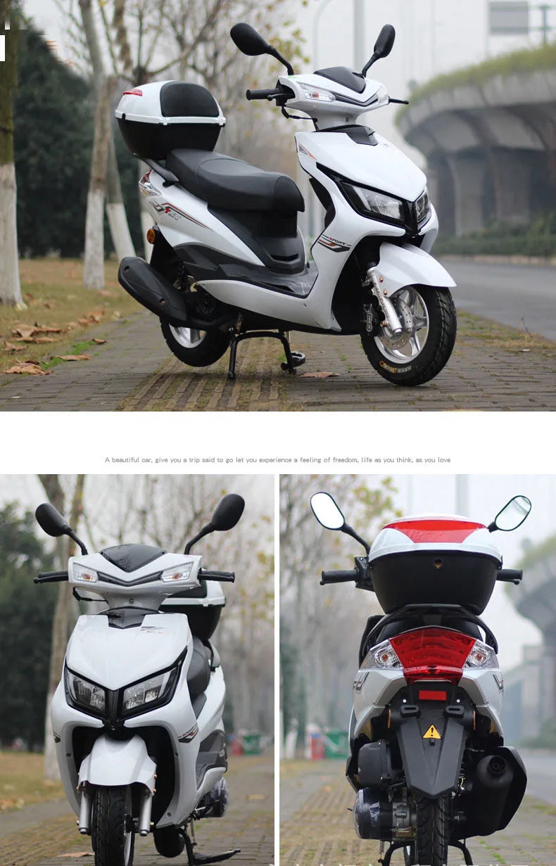 125cc M8 Two-Wheel Scooter – Adult Touring