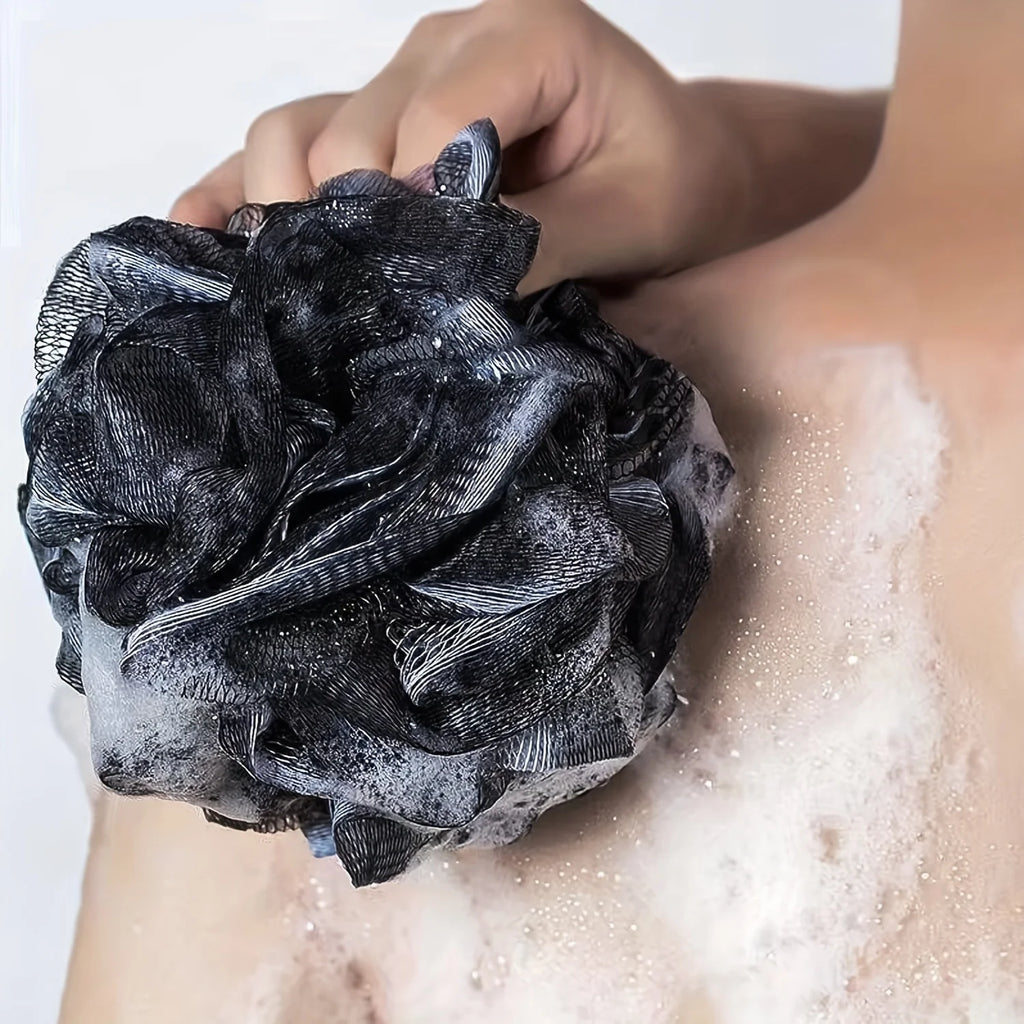 Exfoliating Body Scrubber Set – Back Scrubber, Bath Glove & Shower Loofah Sponge for Deep Clean
