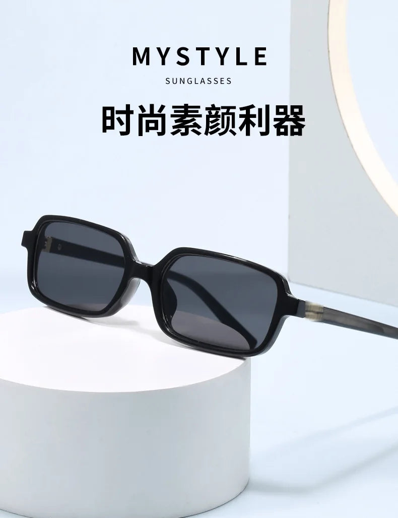 Neutral Square Trendy Sunglasses | Advanced UV Protection Shades for Men & Women
