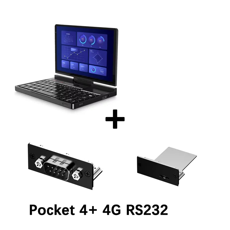 GPD Pocket 4 8.8" Mini Laptop – AMD Ryzen AI 9 HX 370, Up to 64GB LPDDR5X, 2TB NVMe, 144Hz Touch, Windows 11