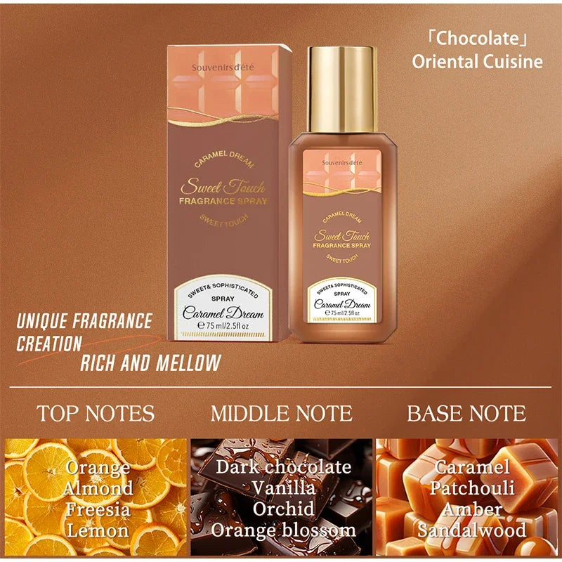 Caramel Gourmet EDT 75ml – Arabic Floral Chocolate Woody Fragrance