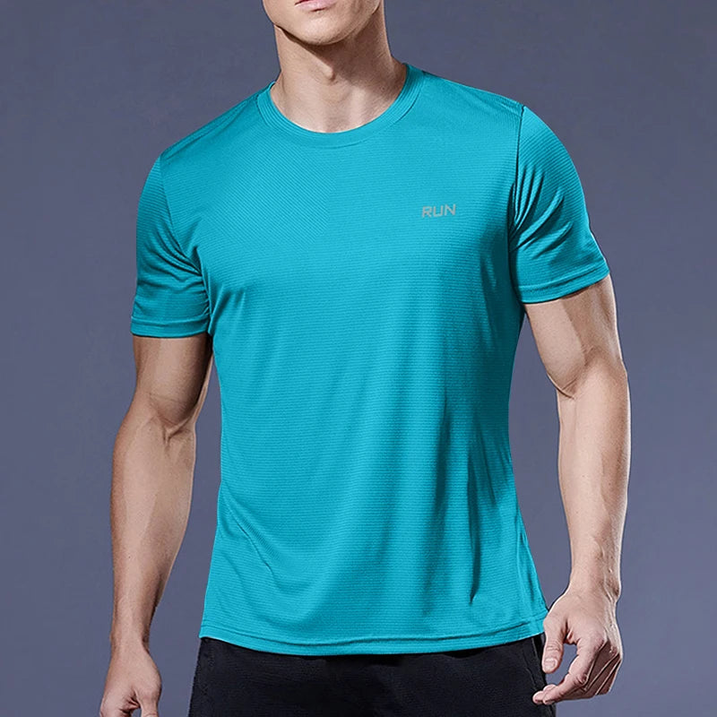 Men's Quick-Dry Compression Sports Running Shirt — Performance Base Layer