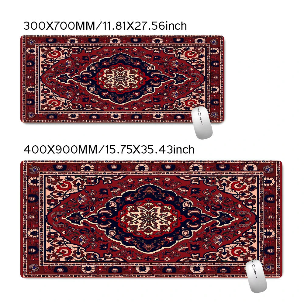 Persian Rug XXL Gaming Mouse Pad — Large Vintage-Style Desk Mat