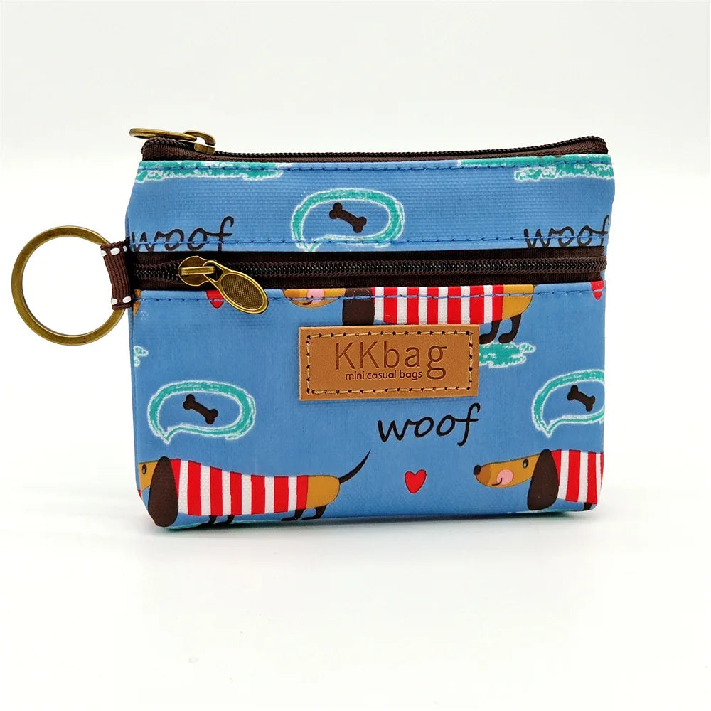 Cute Animal Coin Purse – Kawaii Zipper Wallet & Card Holder for Women, Girls & Students