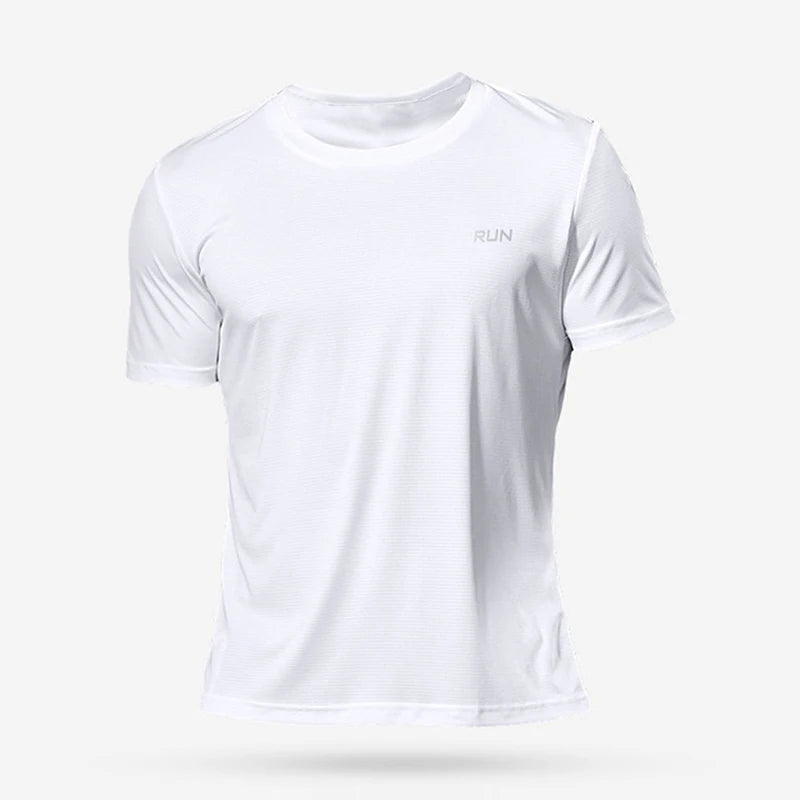 Men's Quick-Dry Compression Sports Running Shirt — Performance Base Layer