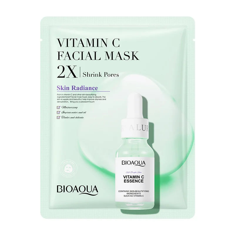 BIOAQUA Centella Collagen Hydrating Face Masks — 20 Pack