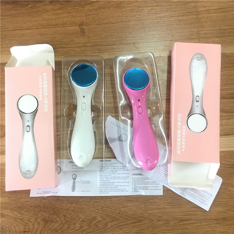 Ionic Ultrasonic Facial Beauty Device – Anti-Aging, Wrinkle Removal & Skin Firming Massager