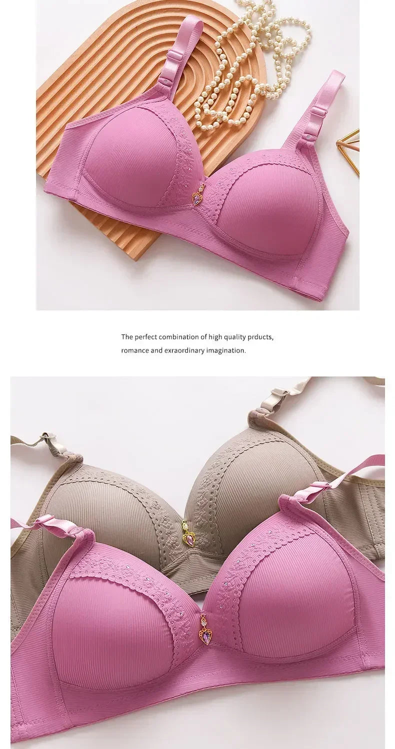 Full Cup No-Wire Lifting Bra — All-Day Comfort & Support for Large Sizes