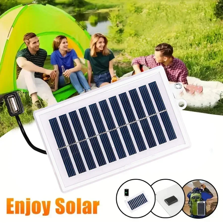 Portable Solar Charger — Foldable Solar Panel for Phones, Power Banks & Outdoor Devices