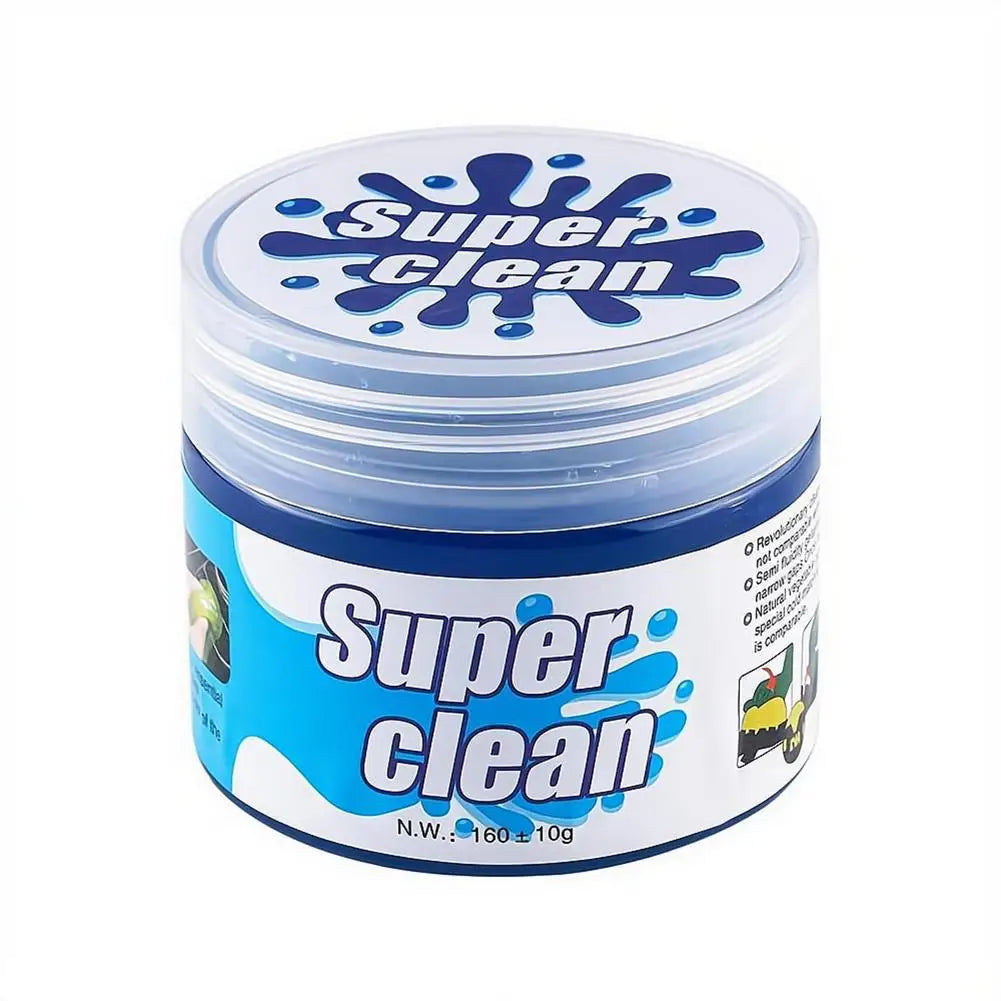 Car Interior Cleaning Soft Gel Duster – Dashboard, Air Vent & Laptop Keyboard Dust Remover