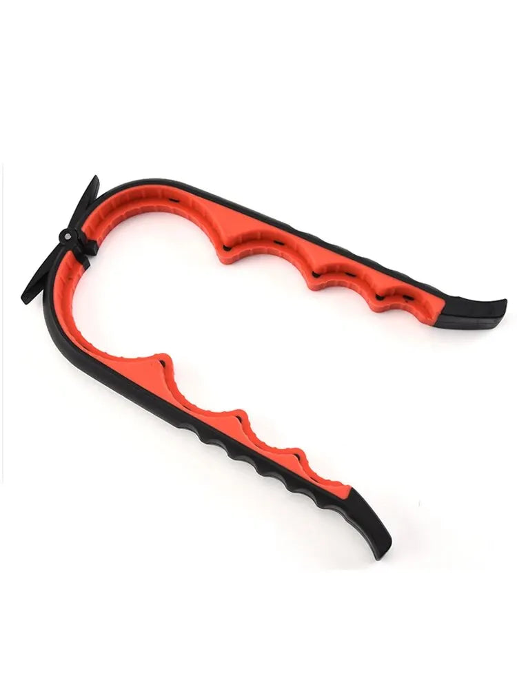4-in-1 Multifunctional Can & Bottle Opener – Anti-Slip Ergonomic Cap Twister, PP+TPR, Black & Green