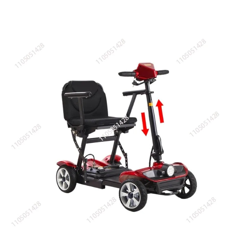 3-Wheel Folding Electric Mobility Scooter for Seniors