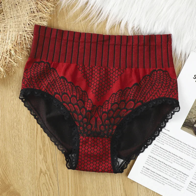 Women's Solid Lace Briefs