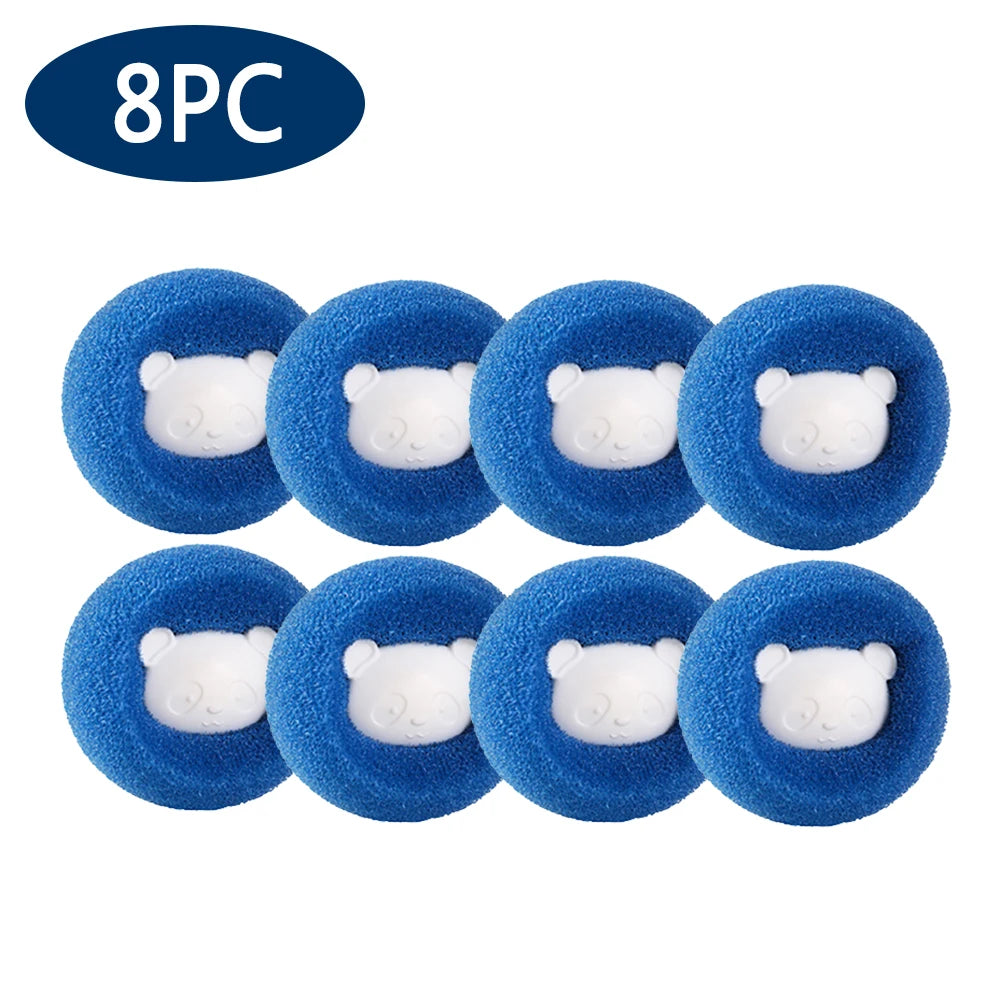 Laundry Balls Pet Hair Remover – Reusable Washing Machine Lint Catcher & Clothes Fluff Cleaner