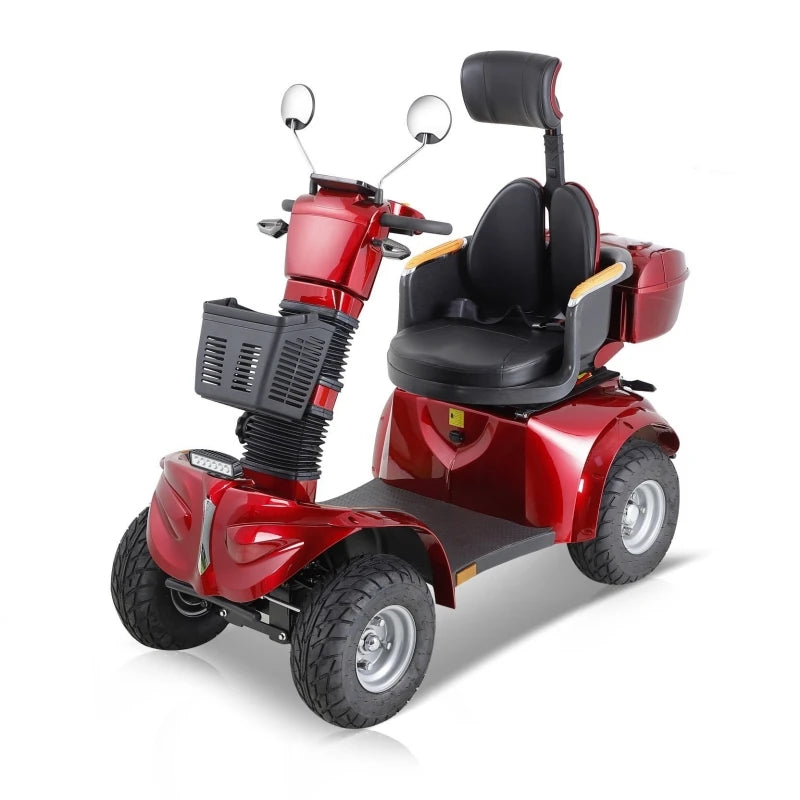 800W 4-Wheel Mobility Scooter – 35–45 km Range, 200 kg Capacity