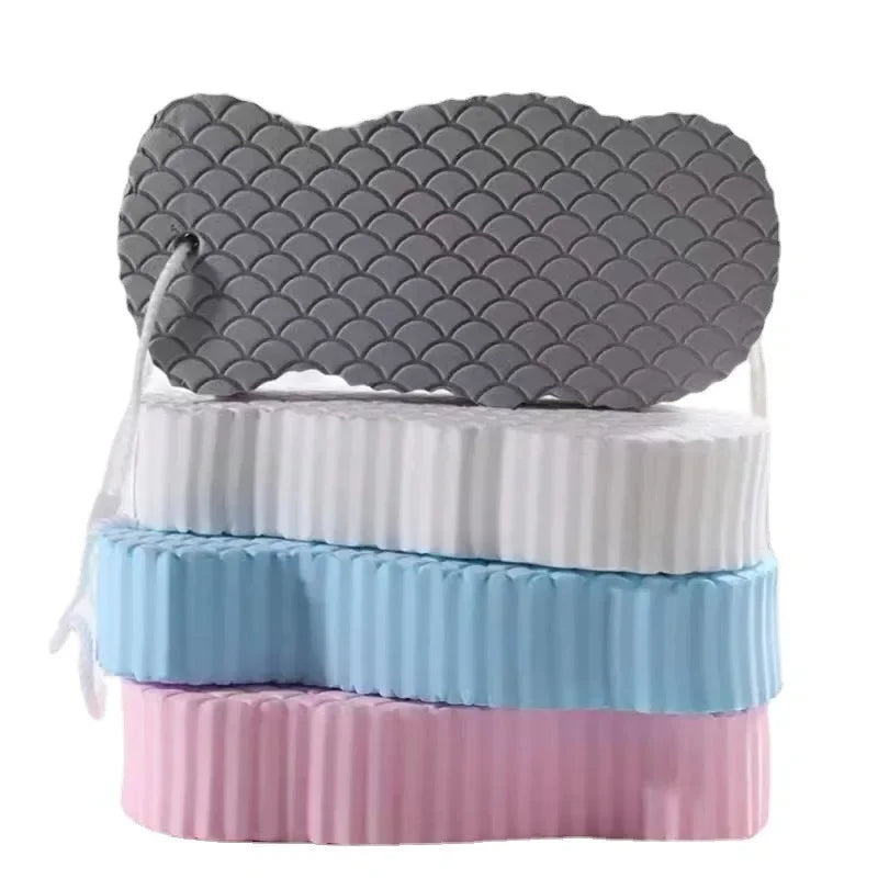 Soft Sponge Body Scrubber for Baby & Adults – Exfoliating Bath Scrub Sponge & Dead Skin Remover