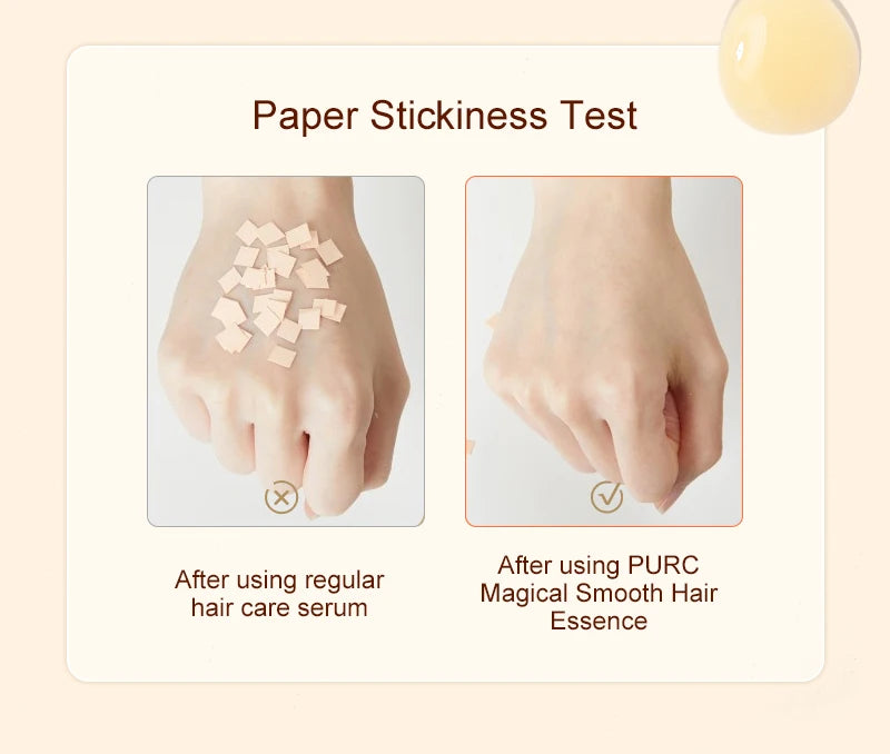 PURC Magic Smoothing Hair Oil Repair Damaged Frizz Hair Serum Instantly Soft Nourish Hair Treatments Essence Hair Care Products