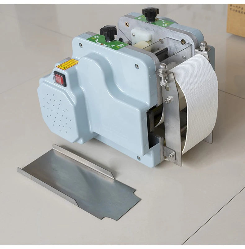 Electric Dumpling Wrapper Machine – 110V/220V, Round & Square Wonton Skin Maker, Rolling Press & Pasta Slicer, Commercial
