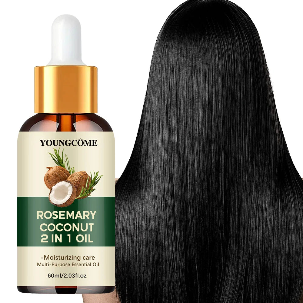 Rosemary Essential Oil for Hair Loss & Scalp Health — Pure Botanical Hair Growth Treatment