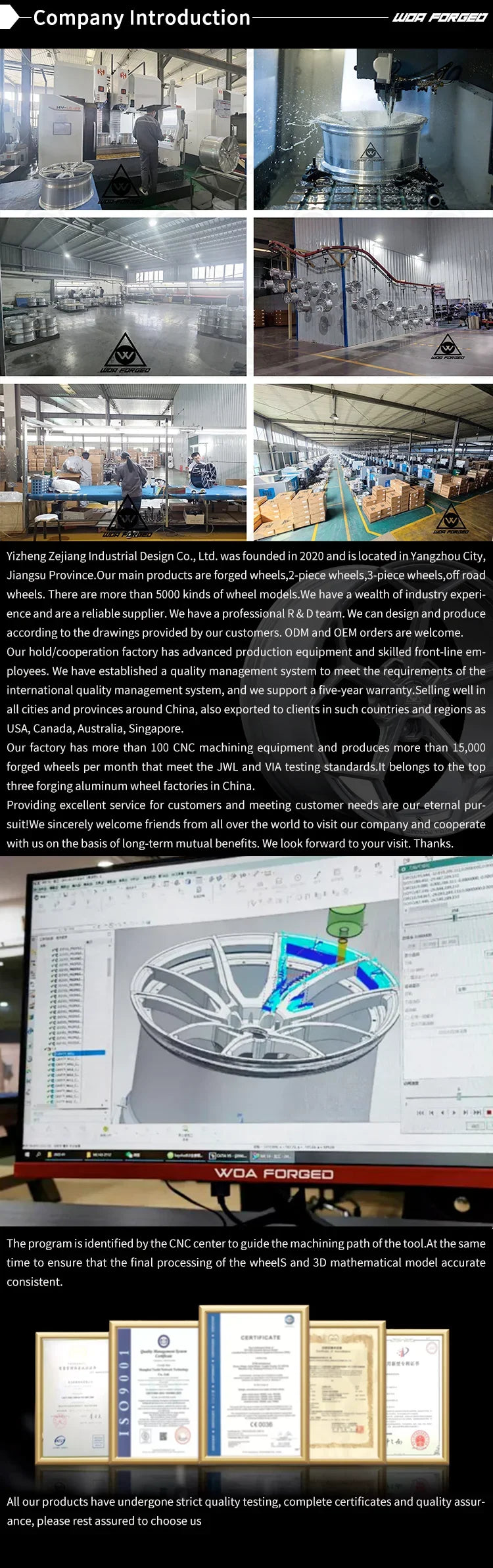 Custom Forged Wheels – 6061-T6 Aluminum