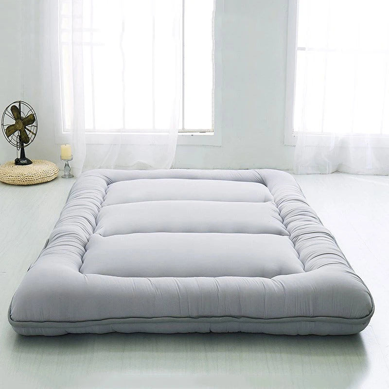 Japanese Thickened Tatami Floor Mat – Soft Cushion, Foldable Lazy Home Sleeping Pad, Bedroom Artifact