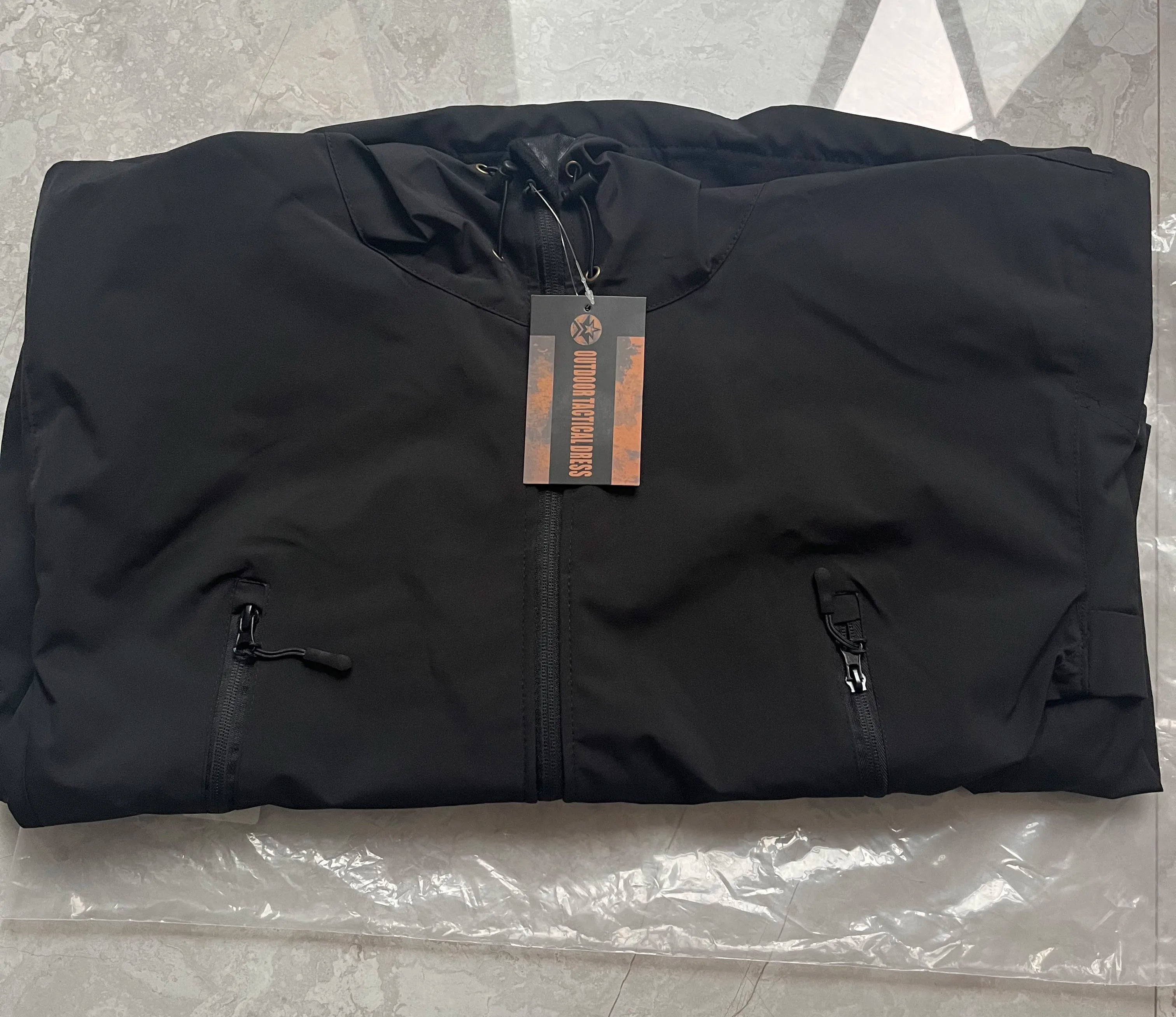 Men's Military Shark Skin Tactical Bomber Jacket — Outdoor Windproof Flight Jacket