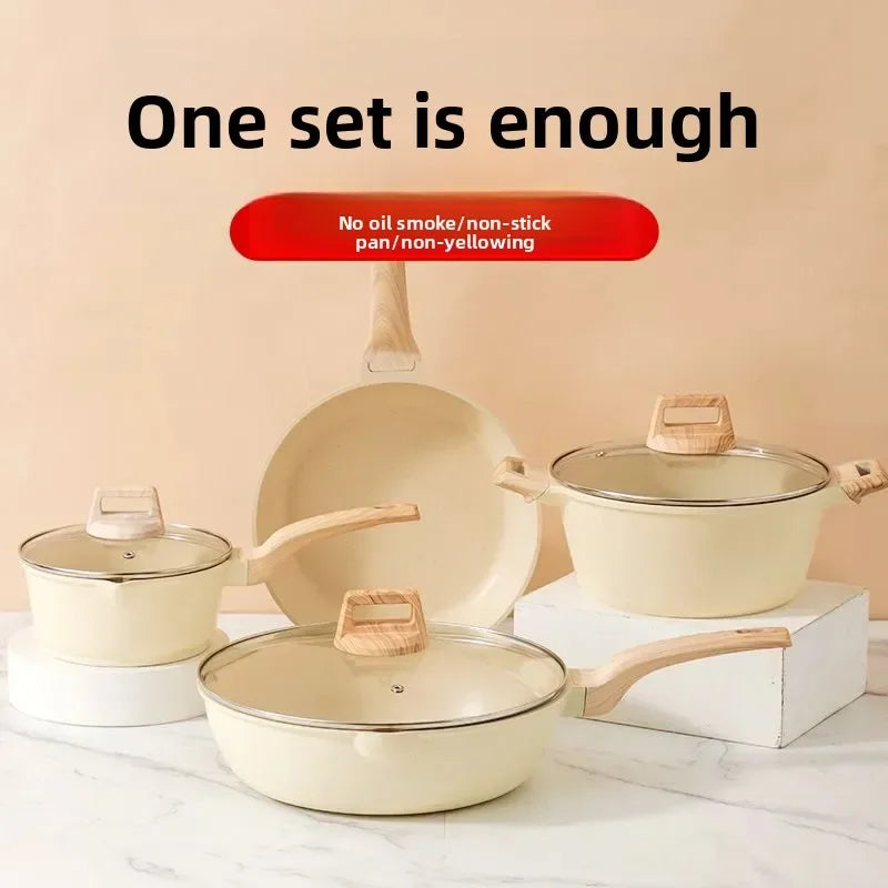 Nonstick Milk Pots & Cookware – 16cm, 18cm & Steamer Options